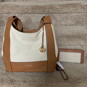Michael Kors Purse/Nine West Wristlet